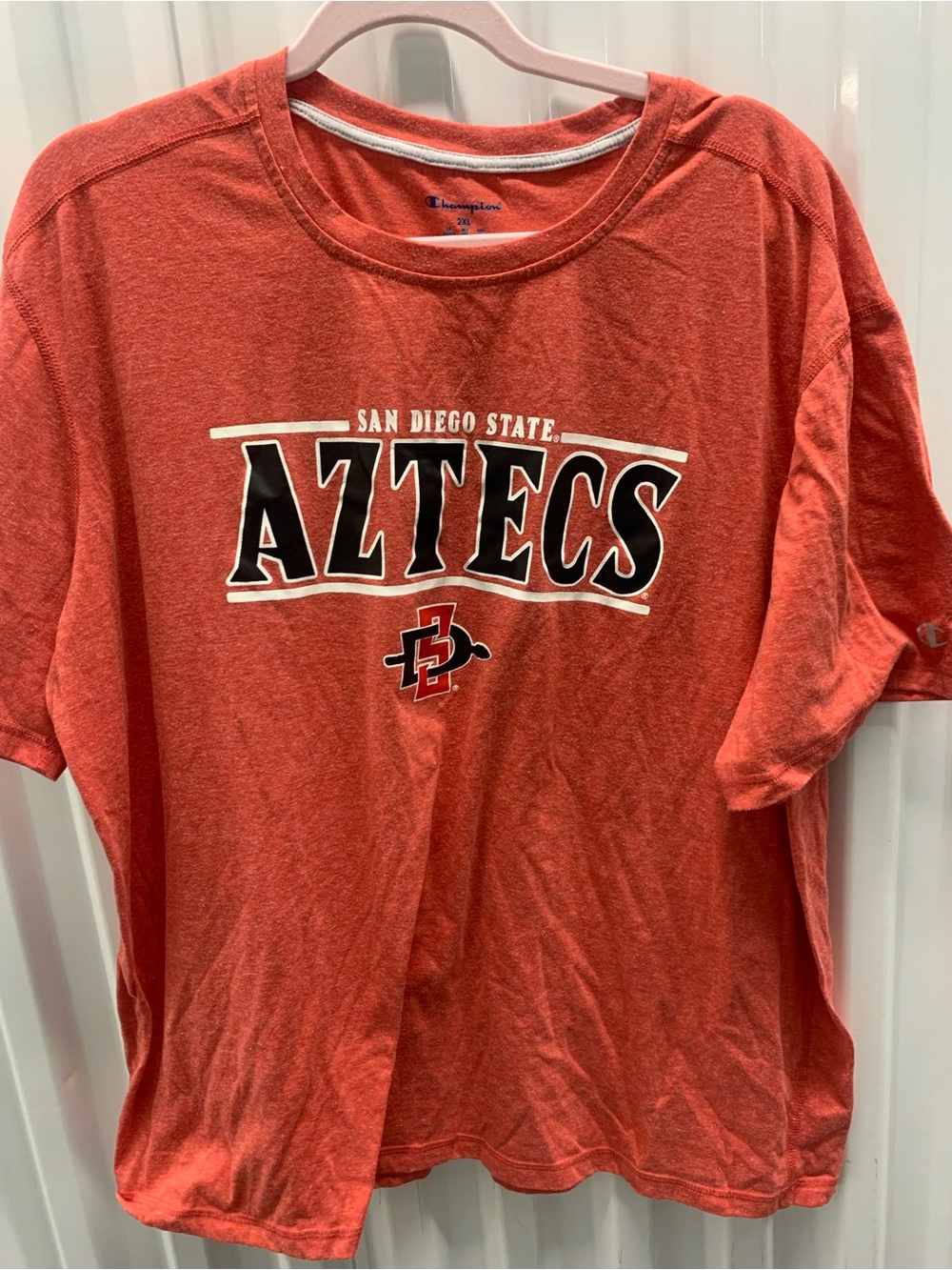 Champion SDSU San Diego State Aztecs Red Graphic Tee